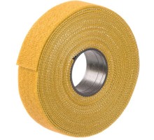 Хомут-липучка ХКл 16мм жел. (5м/ролл) ИЭК UHL11-16-5M-K05