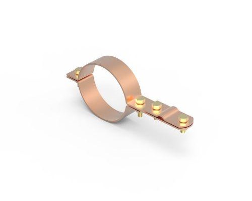 Хомут на металл. трубы d20-80мм медь DKC NG3002CU