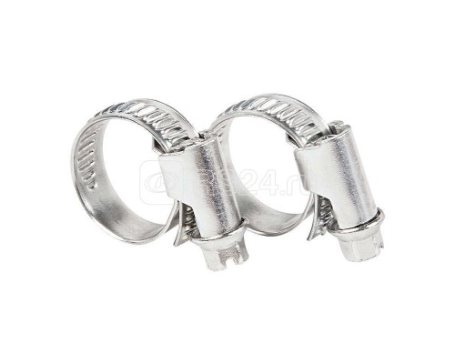 Хомут стальной червячный 10-16 (Россия) Rexant 07-0610