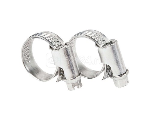 Хомут стальной червячный 12-20 (Россия) Rexant 07-0612