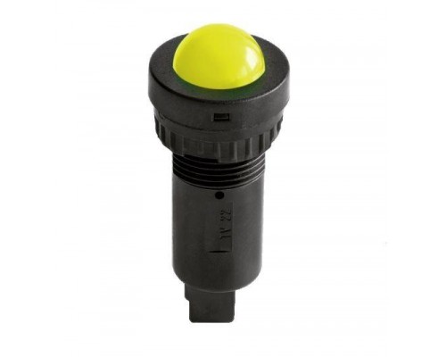 Индикатор сферический штекерное подкл. уст. размер 22/30 круг. красн./зел./желт. 230В DKC ASF0F23RGY230