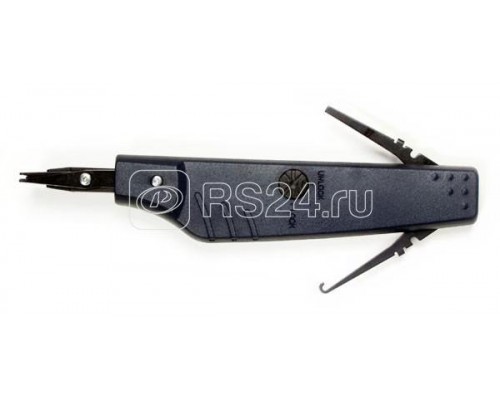 Инструмент HT-344KR для заделки кабеля в контакты плинтов и 110 типа сенсор. Hyperline 19852