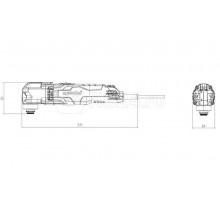 Инструмент многофункциональный MT 400 Quick 400Вт эл-ка кейс SET Metabo 601406500