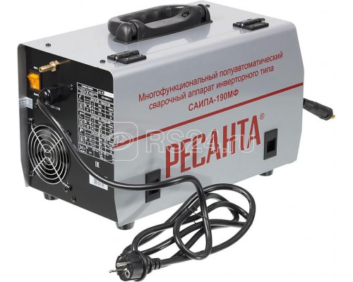 Инвертор сварочный полуавтомат. САИПА-190МФ 190А d06-0.8мм сварочной провол. 220В IP21 Ресанта 65/24