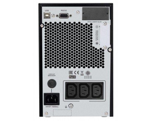 Источник бесперебойного питания ИБП APC Easy UPS On-Line SRVS 1кВ.А 230В без встроенных батарей SchE SRVSPM1KIL