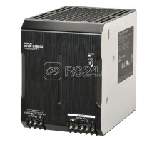 Источник импульсный S8VKC48024 480Вт вход. 240В 350В выход. 24В 20А частота 50/60Гц (47..450Гц) защита от перегрузки защита от повыш. напряж. Omron 375669