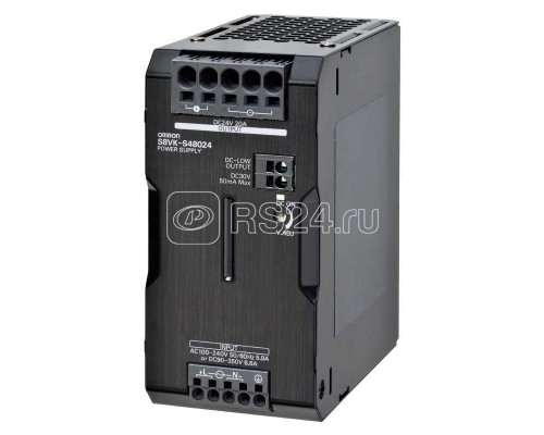 Источник импульсный S8VKS48024 480Вт выход. 24В 20А монтаж на DIN-рейку клеммы Push-in с покрытием Omron 672486