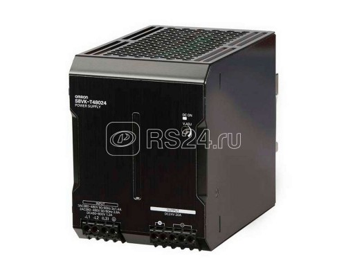Источник питания S8VKT48024 3ф 480Вт 24В Omron 386429