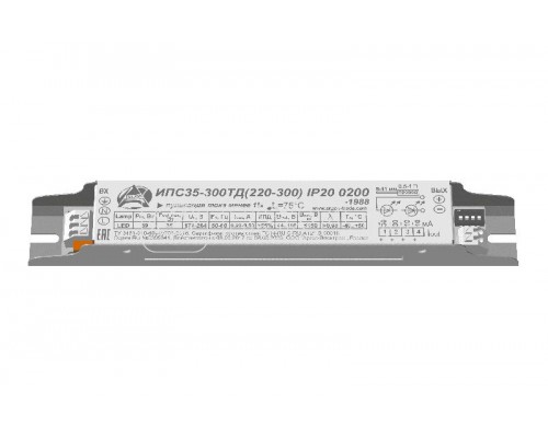 Источник питания Аргос ИПС35-300ТД (220-300) IP20 0200