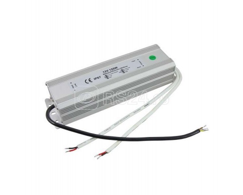 Источник питания для LED модулей и линеек 12В 150Вт с проводами IP67 Rexant 200-150-2