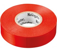 Изолента ПВХ 19мм (рул.20м) красн. NIT-A19-20/R Navigator 71111