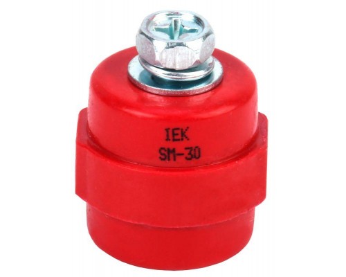 Изолятор SM30 (М8) силовой с болтом ИЭК YIS11-30-08-B