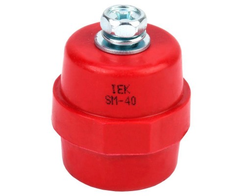 Изолятор SM40 (М8) силовой с болтом ИЭК YIS11-40-12-B
