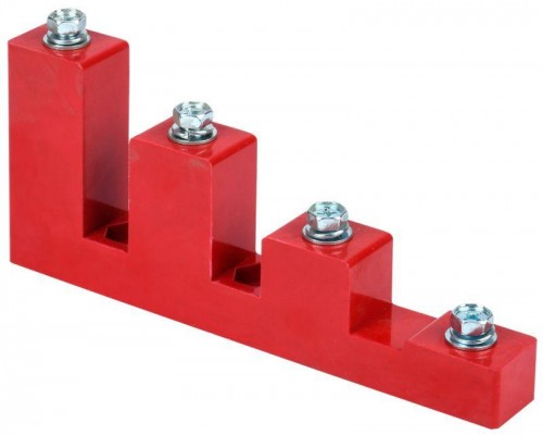 Изолятор ступенчатый ИСв4-40 (М10) силовой с болтом ИЭК YIS11-4-40-8-B