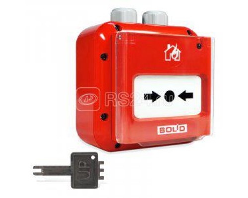 Извещатель пожарный ручной электроконтактный ИПР 513-3М IP67 Болид 280665