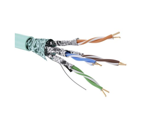 Кабель CAT 6А F/FTP нг(А)-HF бухта 500м аква DKC RN6AFFA01AQ