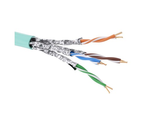 Кабель CAT 6А U/UTP Hг(A)-LSLTx бухта 500м аква DKC RN6AUUA03AQ