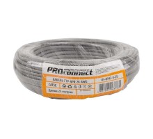 Кабель FTP 4х2х0.50мм кат.5е CCA (уп.25м) PROCONNECT 01-0142-3-25