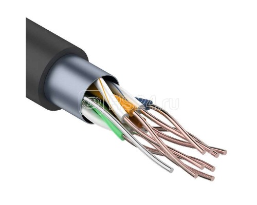 Кабель FTP 4х2х24AWG кат.5 омедн. алюм. OUTDOOR (уп.305м) PROCONNECT 01-0146-3