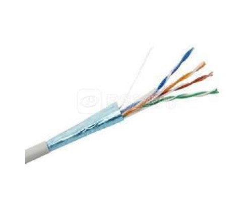 Кабель FTP 4х2х24AWG кат.5е медь бухта (м) Rexant 01-0143