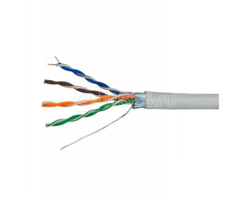Кабель FTP 4х2х(0.16х7) кат. 5е медь мж 305м (м) Rexant 01-0145