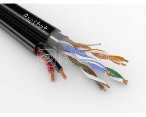 Кабель ParLan combi F/UTP4 Cat5e + 2х0.75 PE ТПД Паритет 233924
