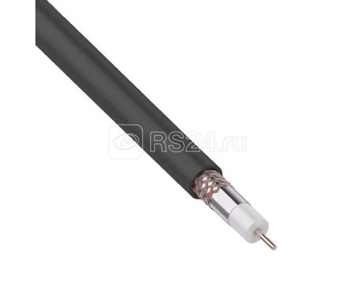 Кабель RG-6U+CU 48х0.12 (75 Ом) наружн. Ч 305м (м) REXANT 01-2232
