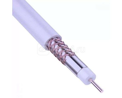 Кабель RG-6U+CU 64х0.12 75 Ом бухта Б (м) REXANT 01-2223