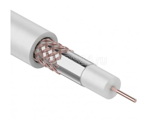 Кабель SAT 703B+CU/AL/CU (75Ом) 100м (м) Rexant 01-2431