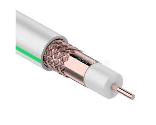 Кабель SAT 703B+Cu/Cu/Cu (75%) 75Ом Б (уп.10м) Rexant 01-2439-10