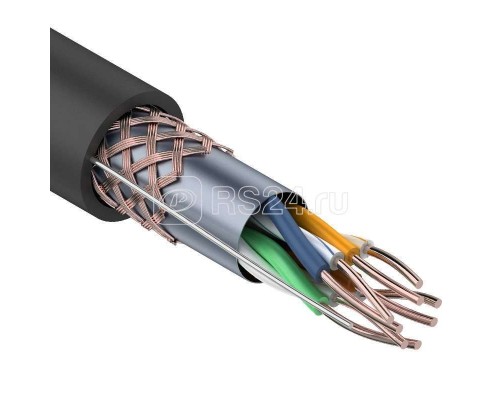 Кабель S/FTP 4х2х0.51 кат.5е медь наружн. прокл. 305м (м) Rexant 01-0344