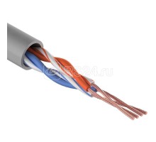 Кабель UTP 2х2х24AWG кат.5е медь (уп.305м) STRANDED Rexant 01-0026