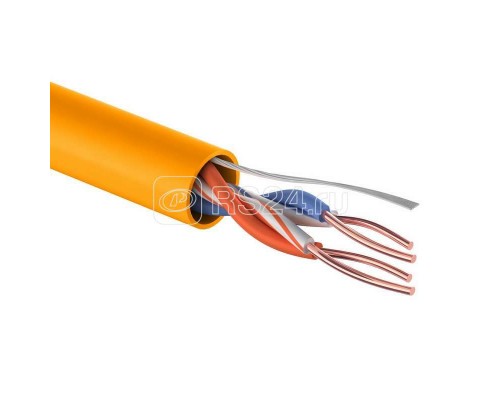 Кабель UTP 2х2х24AWG нг(А)HF кат.5е медь (уп.305м) Rexant 01-0023-1