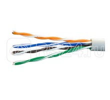 Кабель UTP 4х2х0.51 кат. 5е Cu LSZH нг(А)-HF In. 305м (м) SUPRLAN Premium 01-0307-1