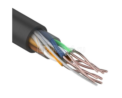 Кабель UTP 4х2х24AWG кат.5е OUTDOOR (уп.25м) Rexant 01-0045-25