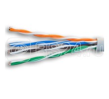 Кабель UTP 4х2хAWG24 кат. 5е Cu LSZH нг(А)-HF In. 305м (м) SUPRLAN Standard 01-0320-1