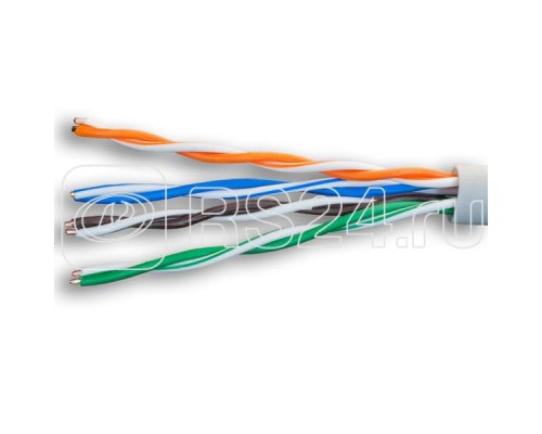 Кабель UTP 4х2хAWG24 кат. 5е Cu PVC In. 305м (м) SUPRLAN Median 01-0334-9