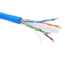 Кабель информационный неэкранированый U/UTP 4х2 кат.6 LSZH син. DKC RN6UULS3BL