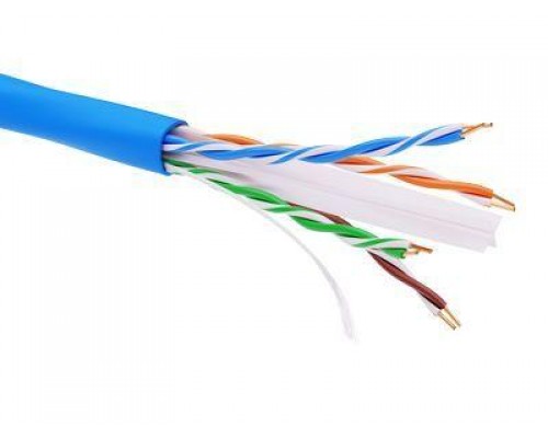 Кабель информационный неэкранированый U/UTP 4х2 кат.6 LSZH син. DKC RN6UULS3BL