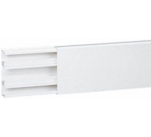 Кабель-канал 3-секц. 60х16 L2100 пластик DLPlus с перегородкой бел. Leg 030026