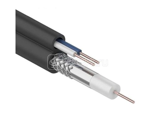 Кабель ККСВ-П+2х0.5 бухта Ч (м) REXANT 01-4002