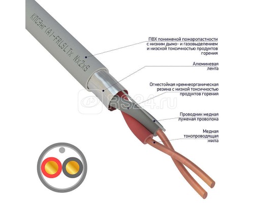 Кабель КПСЭнг(А)-FRLSLTx 1х2х1.5 (м) Rexant 01-4933-1