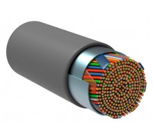 Кабель связи витая пара F/UTP кат. 5e 25х2х24AWG solid PVC (500м) сер. (м) ITK LC1-C5E25-311