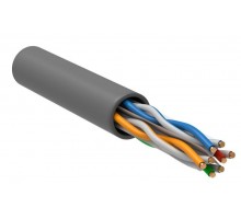 Кабель связи витая пара U/UTP (23AWG) кат.6 4х2 LSZH (305м) (м) ITK LC1-C604-121