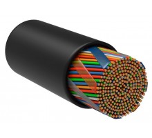 Кабель связи витая пара U/UTP кат. 5e 10х2х24AWG solid LDPE (305м) черн. (м) ITK LC3-C5E10-139