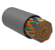 Кабель связи витая пара U/UTP кат.5е 10пар 10х2х24AWG solid LSZH (305м) сер. (м) ITK LC1-C5E10-121
