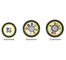 Кабель волоконно-оптический  FO-FD-IN/OUT-50-24-LSZH-BK  50/125 (OM2) многомодовый 24 волокна полуплотн. буф. покр. (semi-tight buffer) внутр./внешн. LSZH IEC 60332-3 (-40град.C - +70град.C) черн. Hyperline 377498