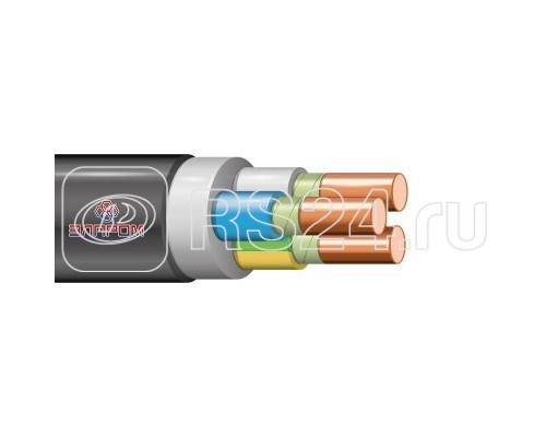 Кабель ВВГнг(А)-FRLSLTx 3х2.5 (N PE) 0.66кВ (м) Элпром НТ000005259