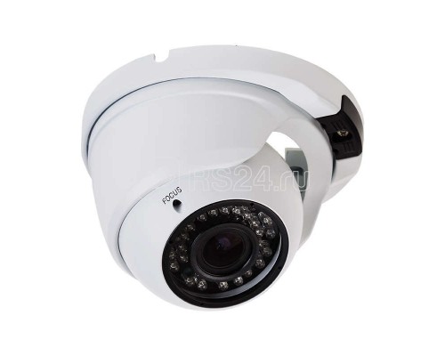 Камера купольная уличная AHD 2.1Мп (1080P) объектив 2.8-12мм ИК до 30м 45-0264