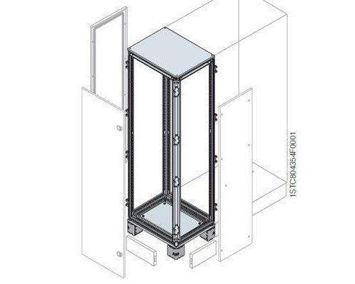 Каркас каб. секции 1800х300х400мм ABB ER3040K